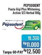 Promo Harga Toothpaste Plus Whitening / Herbal 190gr  - Alfamidi
