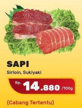 Promo Harga Daging Sapi Sirloin, Sukiyaki  - Yogya