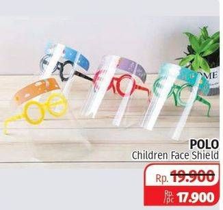 Promo Harga POLO Childres Face Shield 1 pcs - Lotte Grosir