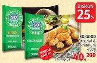 Promo Harga SO GOOD Chicken Stick Premium 400 gr - LotteMart