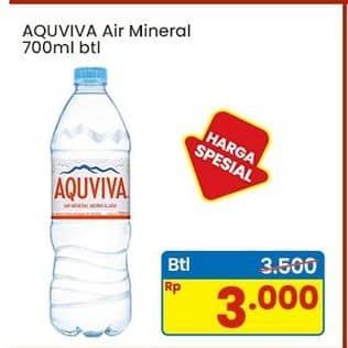 Promo Harga Aquviva Air Mineral 700 ml - Indomaret