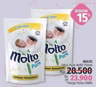 Promo Harga MOLTO Ultra Ultra Pure 750 ml - LotteMart