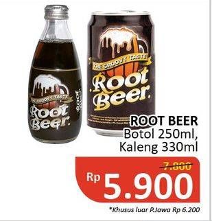 Promo Harga ROOT BEER Minuman Soda  - Alfamidi