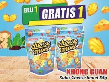 Promo Harga KHONG GUAN Cheese Imoet 55 gr - Hari Hari