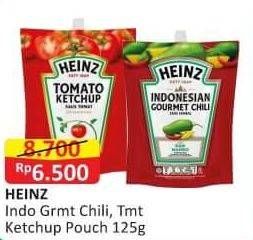 HEINZ Gourmet Chili Indonesia, Tomato Ketchup 125g