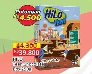 Promo Harga Hilo Teen Chocolate 250 gr - Alfamart