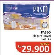Promo Harga PASEO Kitchen Towel Elegant 3 pcs - Alfamidi