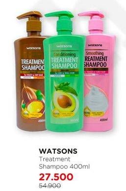 Promo Harga WATSONS Treatment Shampoo 400 ml - Watsons