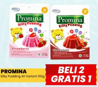 Promo Harga Promina Silky Puding All Variants 100 gr - Yogya