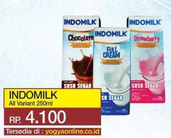 Promo Harga INDOMILK Susu UHT All Variants 250 ml - Yogya