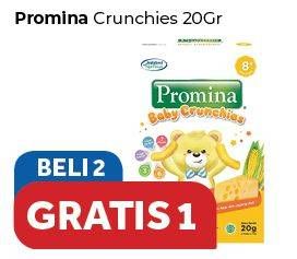 Promo Harga PROMINA 8+ Baby Crunchies per 2 box 20 gr - Carrefour