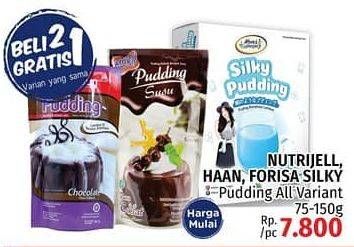 Promo Harga NUTRIJELL Pudding 75gr - 150 gr  - LotteMart