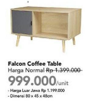 Promo Harga Falcon Coffee Table  - Carrefour