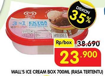 Promo Harga Walls Ice Cream 700 ml - Superindo