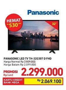 Promo Harga PANASONIC TH-32G307G | HD Ready LED TV 32 inch  - Carrefour