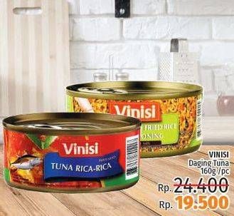 Promo Harga VINISI Chunk Light Tuna 160 gr - LotteMart