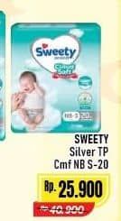 Promo Harga Sweety Silver Comfort Perekat NB-S20 20 pcs - Alfamart