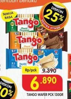 Promo Harga Tango Wafer All Variants 130 gr - Superindo