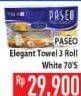 Promo Harga PASEO Toilet Tissue White 3 roll - Hypermart