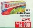 Promo Harga MEG Cheddar Cheese 170 gr - Hypermart