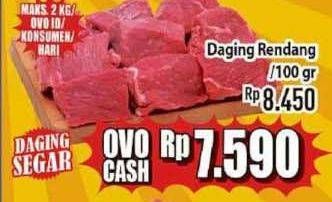 Promo Harga Daging Rendang Sapi per 100 gr - Hypermart