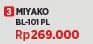 Promo Harga Miyako BL-101 PL Blender 1L 1000 ml - COURTS