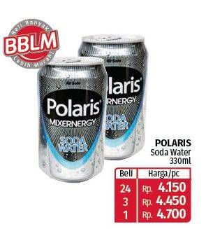 Promo Harga Polaris Soda Water 330 ml - Lotte Grosir