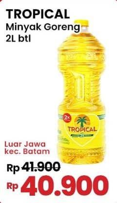 Promo Harga Tropical Minyak Goreng 2000 ml - Indomaret