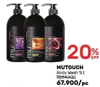 Promo Harga MUTOUCH Shower Cream 1 ltr - Guardian