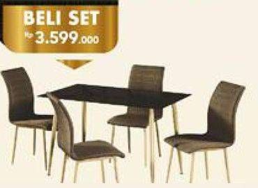 Promo Harga SHEA Dining Chair, SHEA Dining Table  - Carrefour