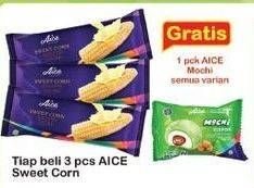 Promo Harga AICE Ice Cream Sweet Corn 52 gr - Indomaret