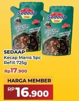 Promo Harga Sedaap Kecap Manis Kedelai Hitam Special 725 ml - Yogya