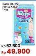 Promo Harga Baby Happy Body Fit Pants XXL24 24 pcs - Indomaret