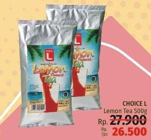 Promo Harga CHOICE L Minuman Teh 500 gr - LotteMart