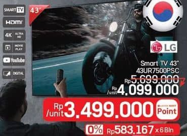 Promo Harga LG 43UR7500PSC  - LotteMart