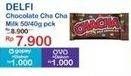 Promo Harga Delfi Cha Cha Chocolate Milk Chocolate 60 gr - Indomaret