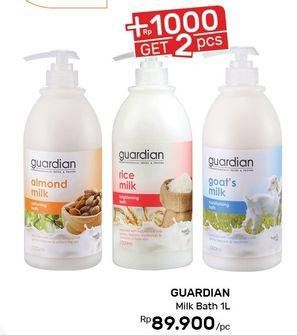 Promo Harga GUARDIAN Milk Bath 1 ltr - Guardian