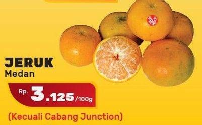 Promo Harga Jeruk Medan per 100 gr - Yogya