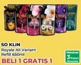 Promo Harga So Klin Royale Parfum Collection All Variants 650 ml - Yogya