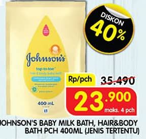 Promo Harga Johnsons Baby Bath  - Superindo