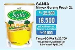 Promo Harga SANIA Minyak Goreng 2 ltr - Alfamart