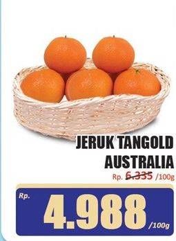 Promo Harga Jeruk Tangold Australia per 100 gr - Hari Hari