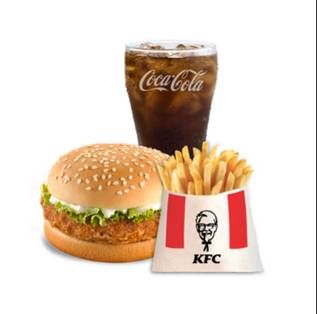 Promo Harga KFC Burger Combo  - KFC