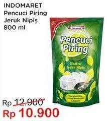 Promo Harga INDOMARET Pencuci Piring Jeruk Nipis 800 ml - Indomaret