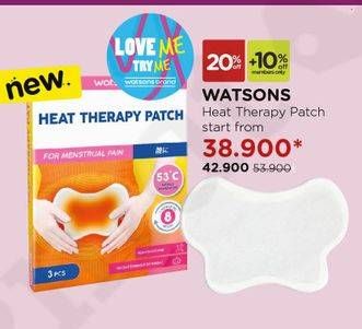 Promo Harga WATSONS Heat Therapy Patch  - Watsons