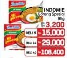 Promo Harga Indomie Mi Goreng Spesial 85 gr - LotteMart