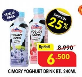 Promo Harga Cimory Yogurt Drink All Variants 250 ml - Superindo