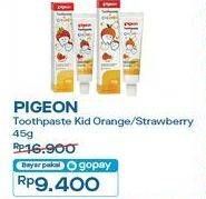 Promo Harga Pigeon Toothpaste for Children Strawberry, Orange 45 gr - Indomaret