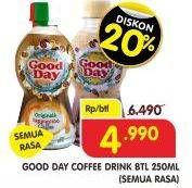 Promo Harga Good Day Coffee Drink All Variants 250 ml - Superindo