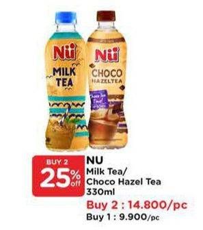 Promo Harga NU Milk Tea/Choco Hazeltea   - Watsons